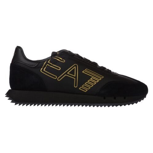 Pantofi sport EMPORIO ARMANI EA7 pentru barbati BLACK&WHITE VINTAGE - X8X101XK2570M701
