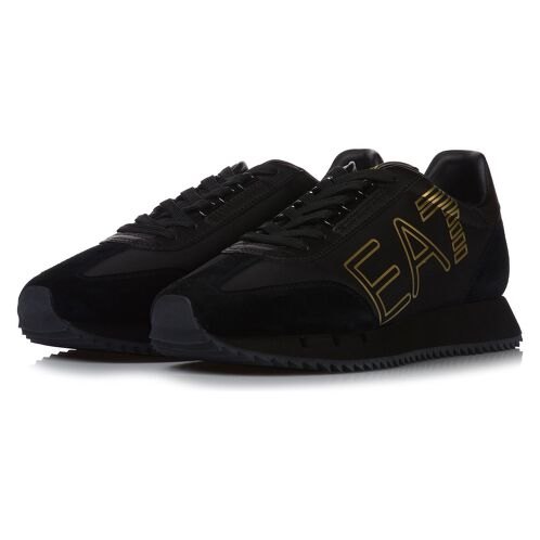 Pantofi sport EMPORIO ARMANI EA7 pentru barbati BLACK&WHITE VINTAGE - X8X101XK2570M701