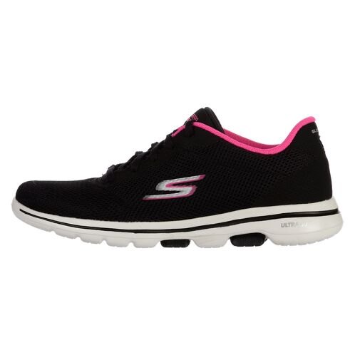 Pantofi sport SKECHERS pentru femei GO WALK 5 - FAITH - 124155BKHP